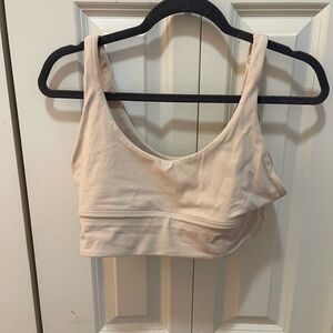 Lululemon Athletica Light yellow Sports Bra